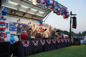 Fourth of July Celebration performance on stage